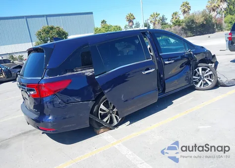2019 Honda Odyssey Elite z USA, uszkodzony, nr VIN 5FNRL6H90KB017065
